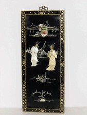 PANNEAU CHINOIS LAQUE DE CHINE