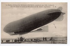 AVIATION Aérostation ballon dirigeable  LE PATRIE construit par MM. LEBAUDY