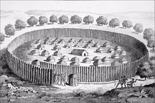 VILLAGE INDIEN aux Etats-Unis