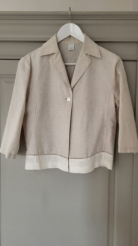 Veste courte lin - veste, deux