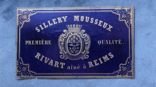 Ancienne etiquette champagne - ancienne,