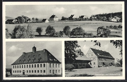 Carte postale bayreuth école - carte,
