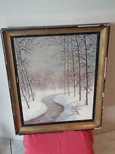 Tableau huile sur toile