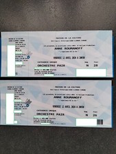 2 places de spectacle Anne