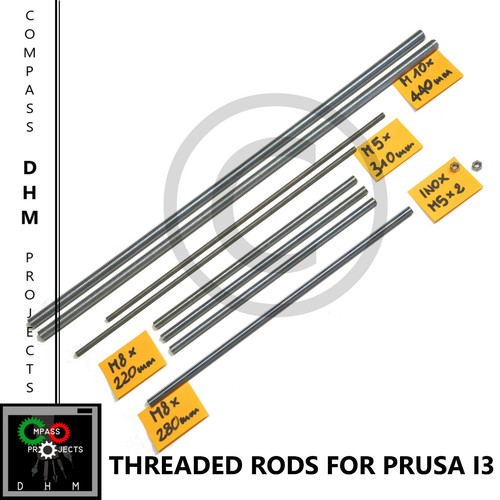 Tiges filetées prusa en - -,