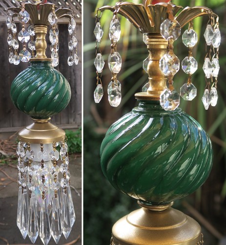 Vintage swirl forest green - swirl,