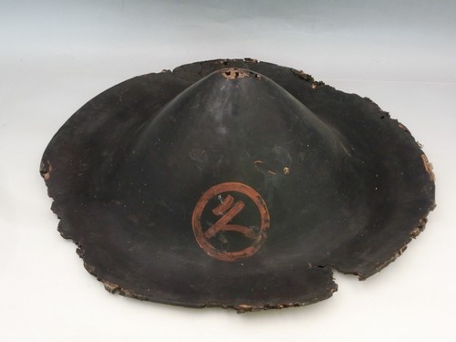 Casque samurai jingasa jinkasa - jingasa,