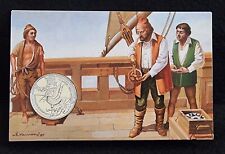 AGE OF DISCOVERYES NAVIGATION ASTRONOMIQUE ATLANTIQUE PIÈCE DE 100 ESCUDOS SI...