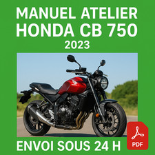 Manuel atelier honda 750 - honda, cb