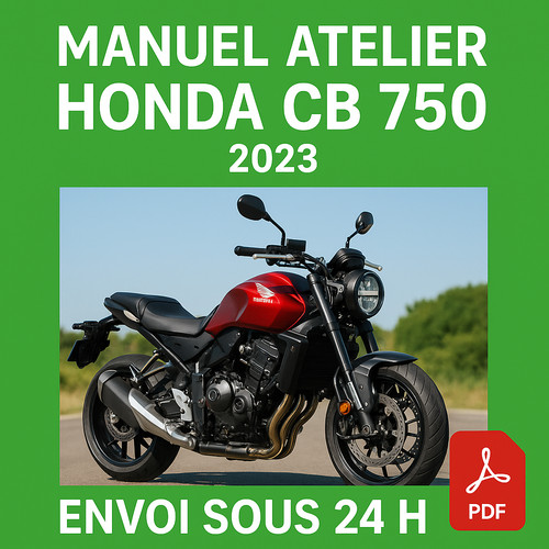 Manuel atelier honda - atelier, 750