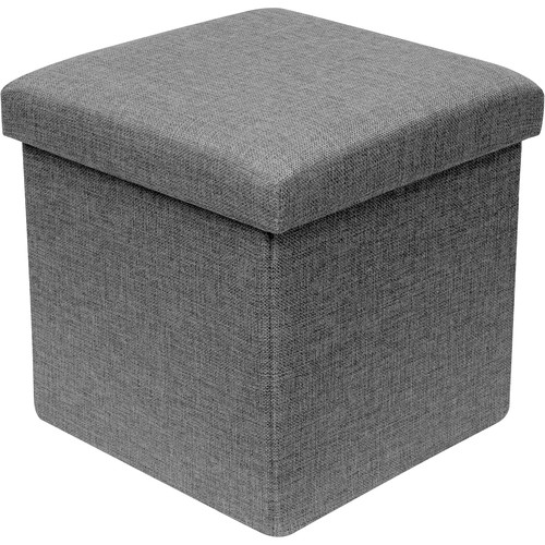 Pouf rangement pliable - rangement,