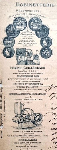 Lettre 1899 angouleme - 1899,
