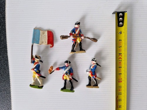 Soldats plomb demie ronde - plomb,