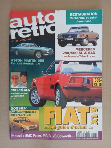 Auto retro 198 1997 fiat - auto, 4/1997