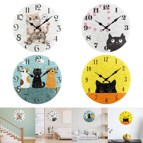 Horloge murale chat amusant - murale,