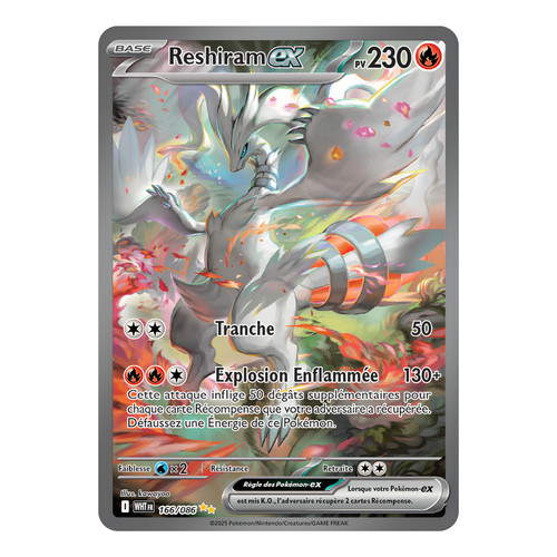 Reshiram 166 086 - ex, 🇫🇷