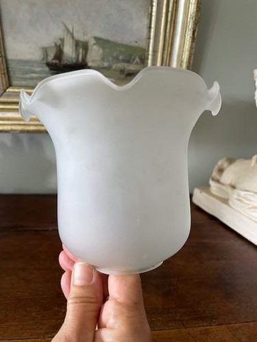 Abat jour tulipe ancien - tulipe, en