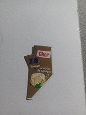 MAGNET LE GAULOIS  CARTE DE FRANCE N° 18  CHER