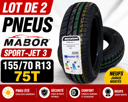 Lot pneus mabor sport - lot,
