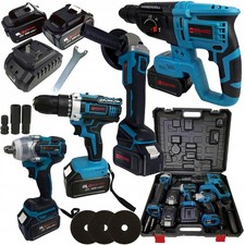 Kit Outils Sans Fil 21V 4 en 1