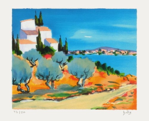 Claude balta lithographie - balta,