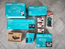 lots 10 articles materiels pro electroportatif neuf Marque Makita 
