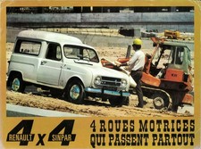 Catalogue brochure Renault 4 /