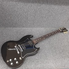 Guitare électrique (Gibson) SG Special années 1960 noire fabriquée aux États-...