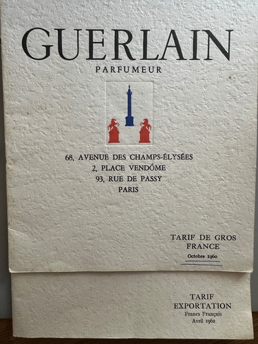 Catalogue boutique guerlaïn - catalogue, "guerlaïn