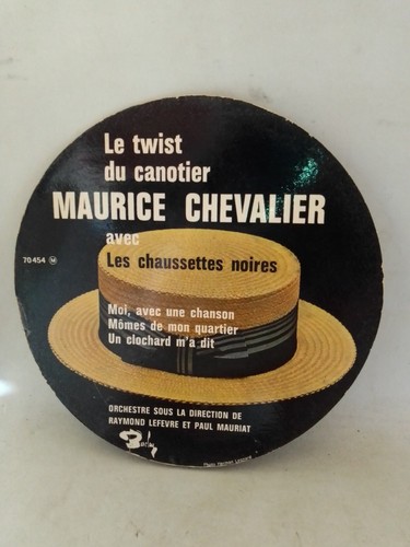Ancien disque vinyl maurice - disque,