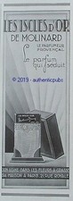 PUBLICITE MOLINARD PARFUM LES