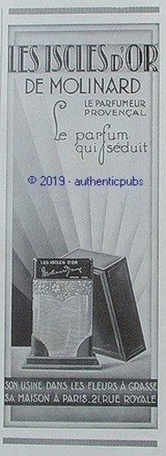 Publicite molinard parfum les - parfum,