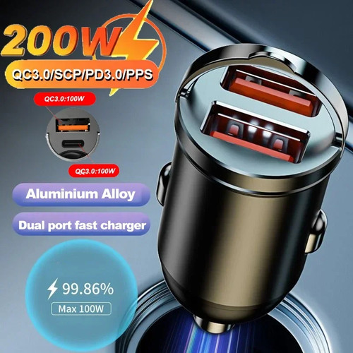Chargeur voiture 200w - 200w, double