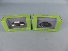 NOREV Ho 1/87 lot SIMCA 1000 police RENAULT 4CV pour réseaux train DIORAMA