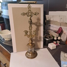 Ancien crucifix de autel en