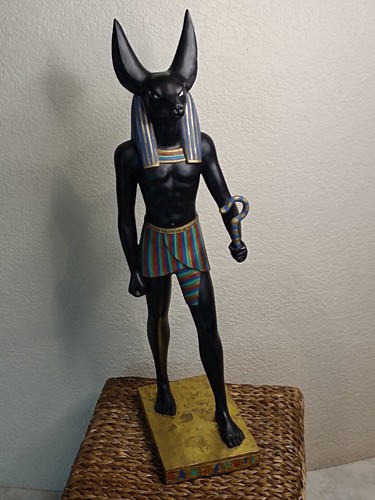 Statue anubis chacal dieu - statue,