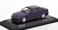BMW M3 E36 1992 TECHNO VIOLETT MINICHAMPS 943022305 1/43 VIOLET METAL 500 PIECES