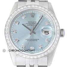 Rolex Diamant Datejust 18K or
