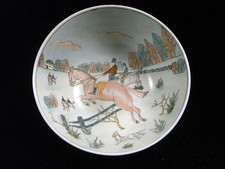 ?? ANCIEN GRAND BOL COUPE PORCELAINE ASIATIQUE CHINE CHINA CHINESE