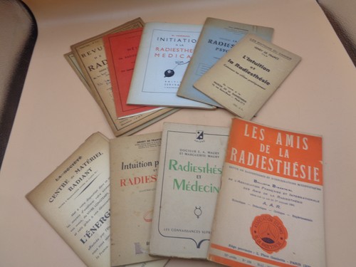 Radiesthesie lot 11 - radiesthesie,