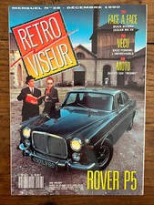 RETROVISEUR n 28 - ROVER P5 BUICK RIVIERA JAGUAR MK VII ENZO FERRARI DUCATI 350
