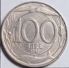 100 lire 1993 italie - 100,