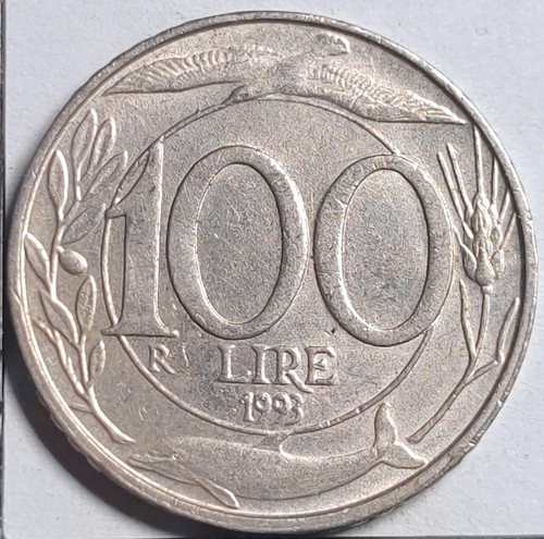 100 lire 1993 italie italy - 100,
