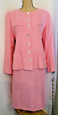 Tailleur veste jupe rose YVES SAINT LAURENT VARIATION  Vintage