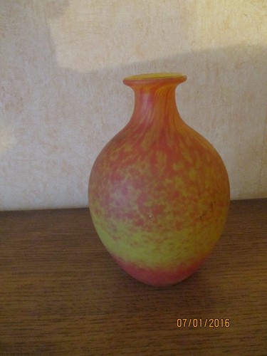 Delatte vase pansu signé - delatte,