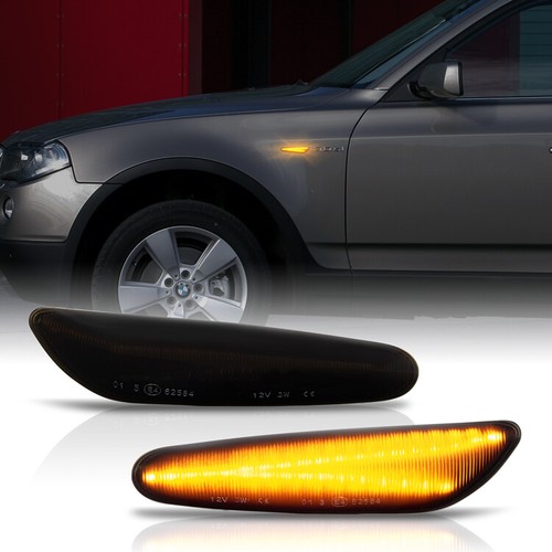 Clignotant latéral led - latéral, noir