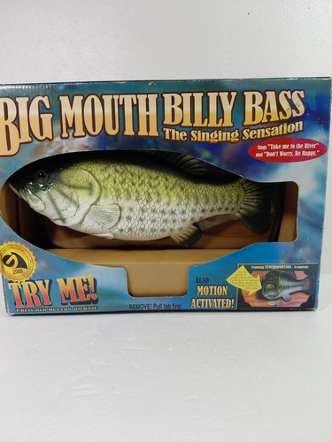 1999 big mouth billy bass - mouth,