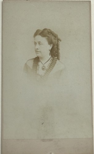 Femme coiffure anonyme carte - coiffure,