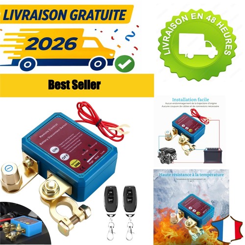 Coupe circuit batterie - coupe-circuit,