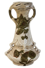 CE08 : Royal Dux Bohème Art Nouveau N° 5158 Vase 22 cm vers 1900